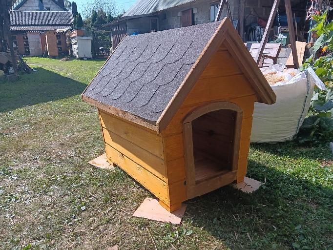 Buda dla psa duża 100x70x90 ocieplana
