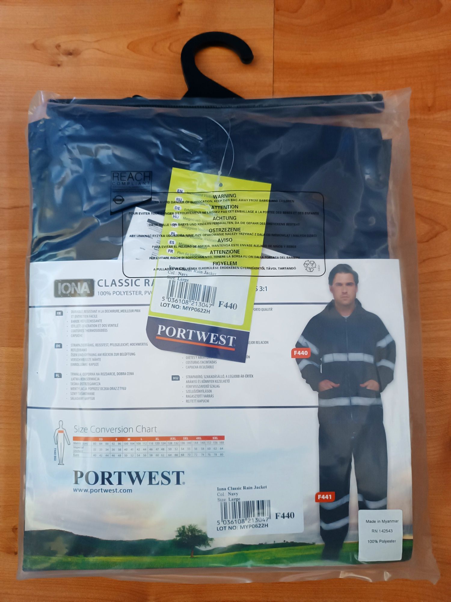 Kurtka wodoodporna IONA Portwest F440