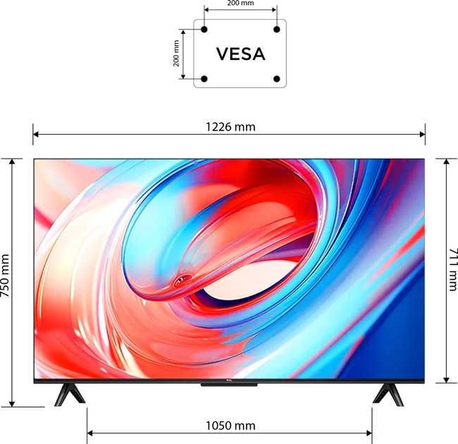 Телевізор TCL 55V6B