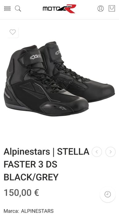 Botas senhora Alpinestars "Stella Faster 3 Drystar"