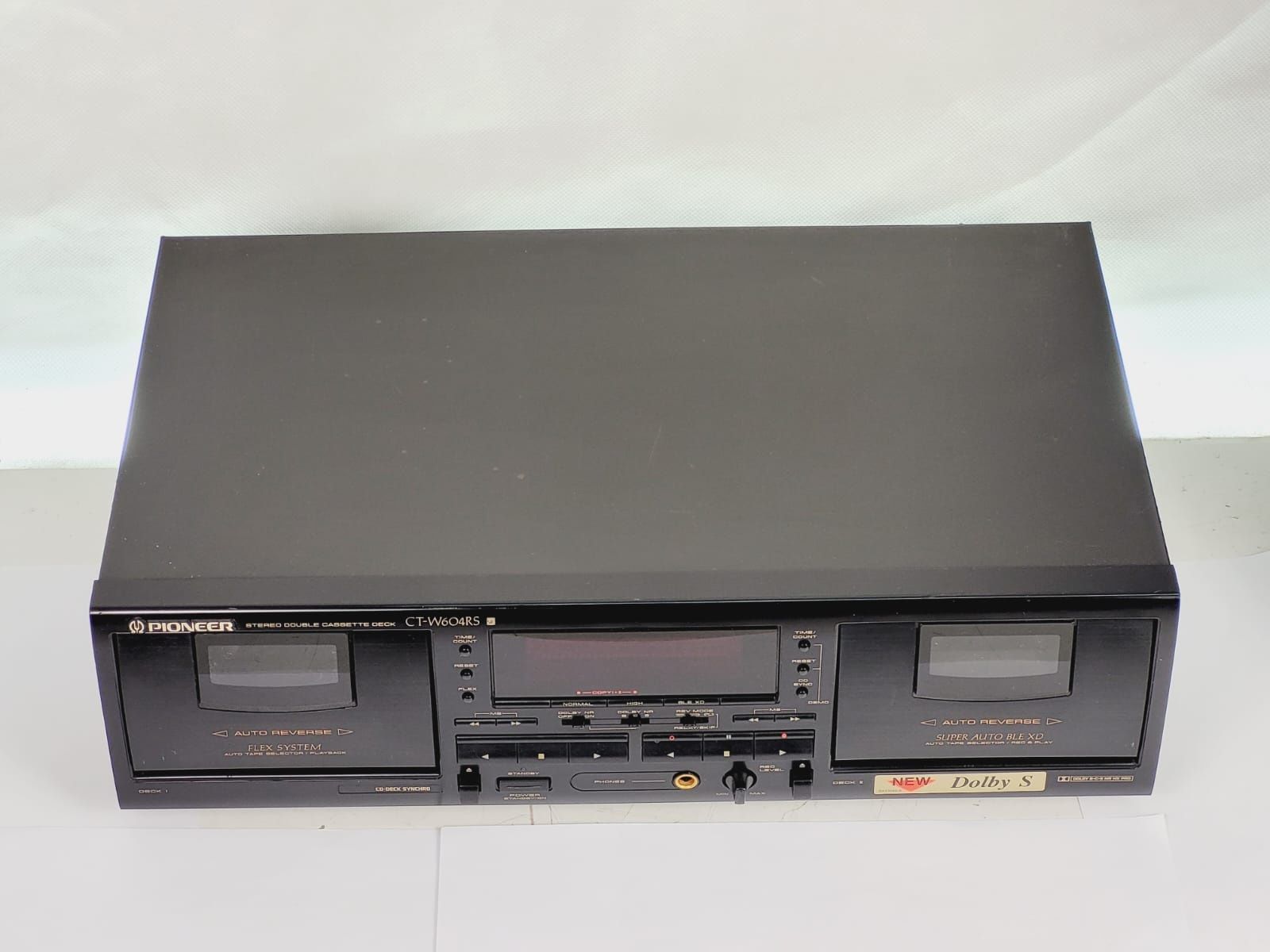 Pioneer CT W 604 RS magnetofon Deck kaseta 2 kieszeniowy