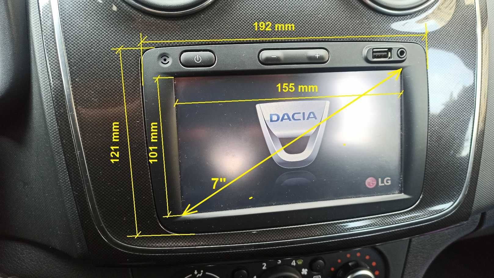 Auto radio Renault / Dacia com código anti roubo