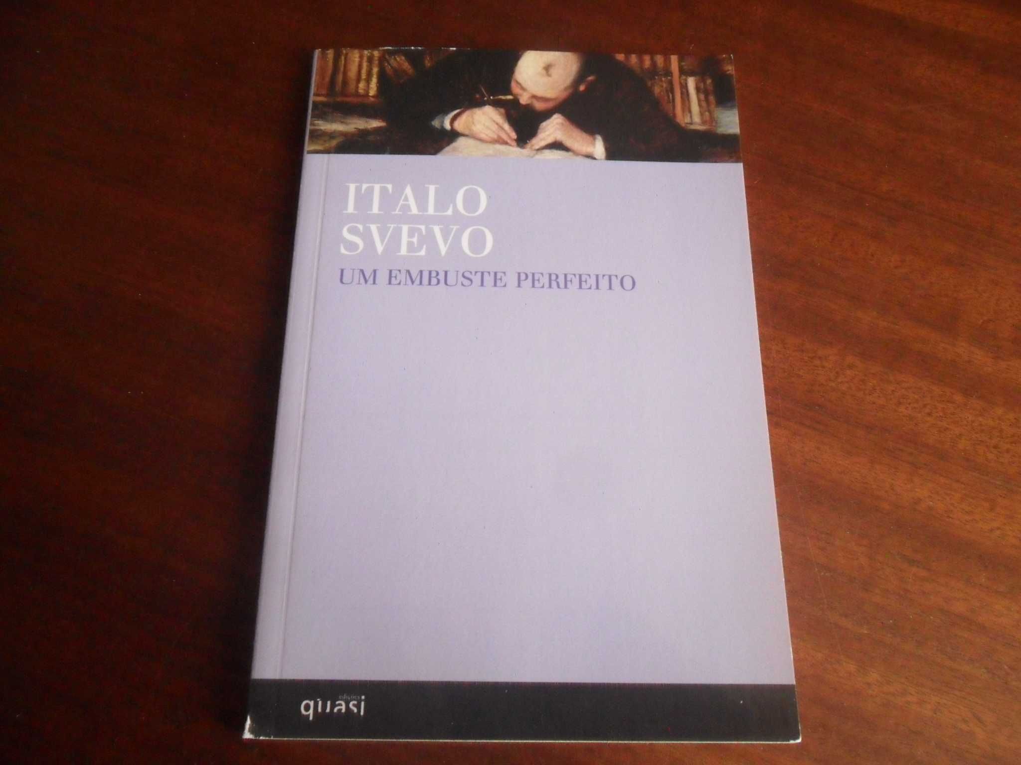 "Um Embuste Perfeito" de Italo Svevo - 1ª Edição de 2008