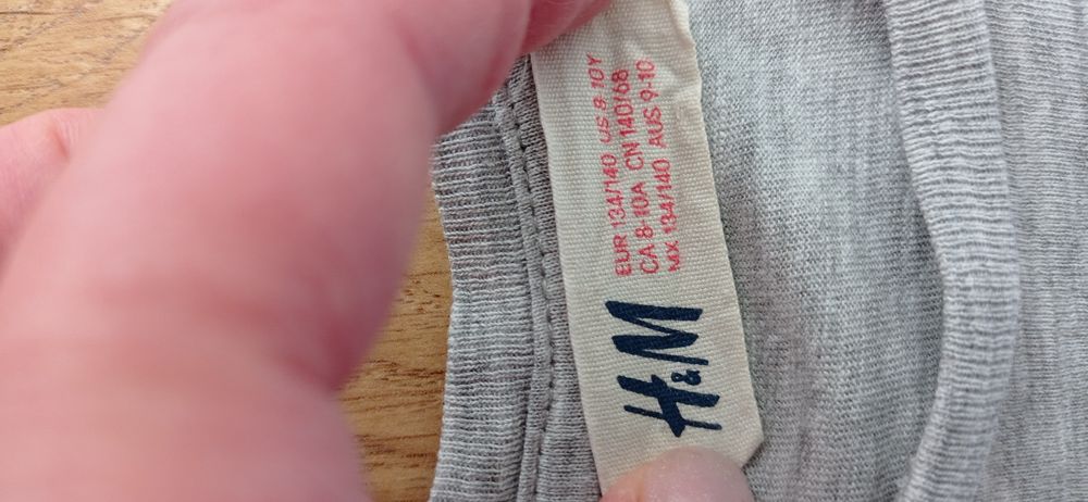 Bluzka, t-shirt H&M rozmiar 134/140