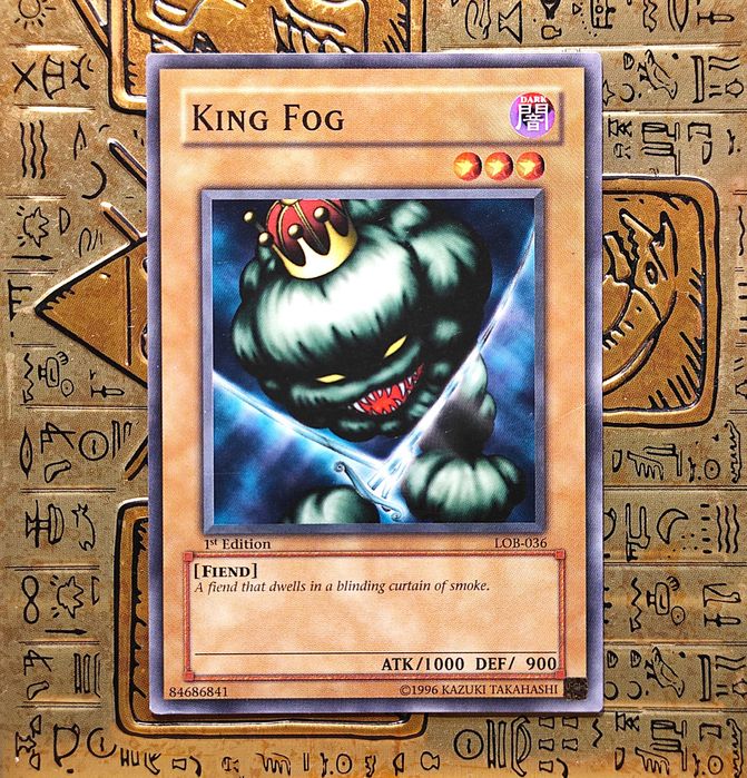 King Fog - LOB-036 - 1st Edition Yugioh