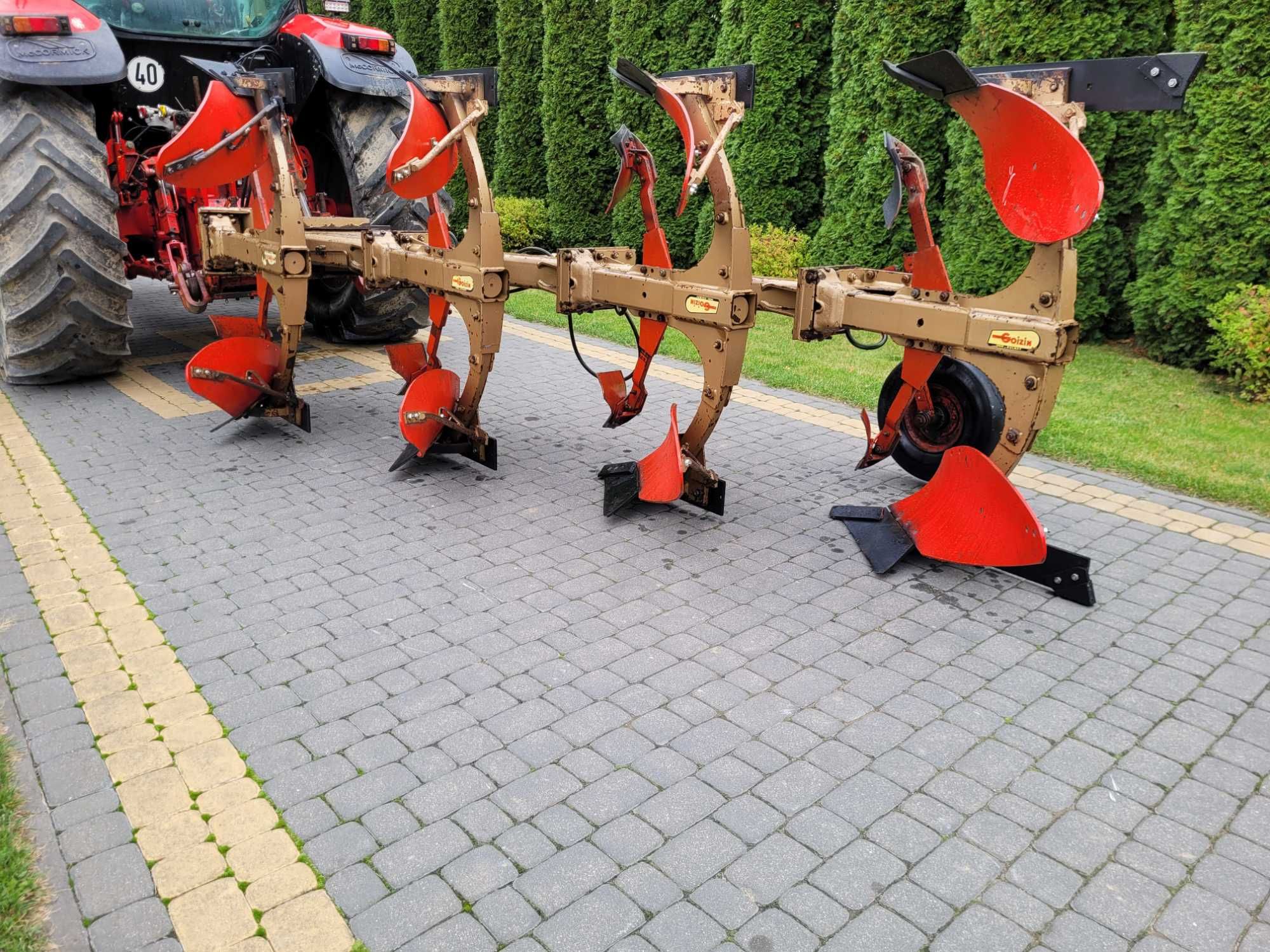 Plug Goizin 16cali(42cm), zab.hydrauliczne,stan bdb! (Jak kuhn,overum)