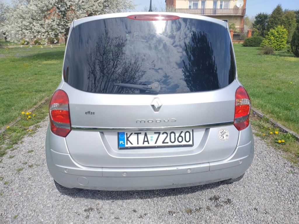 Renault modus 2009 rok 1.2 turbo polift