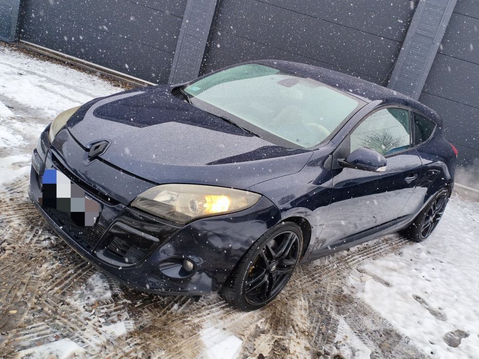 Renaul Megane coupe 2.0t 180 koni * rs * lekko uszkodzona * 2009 * lpg
