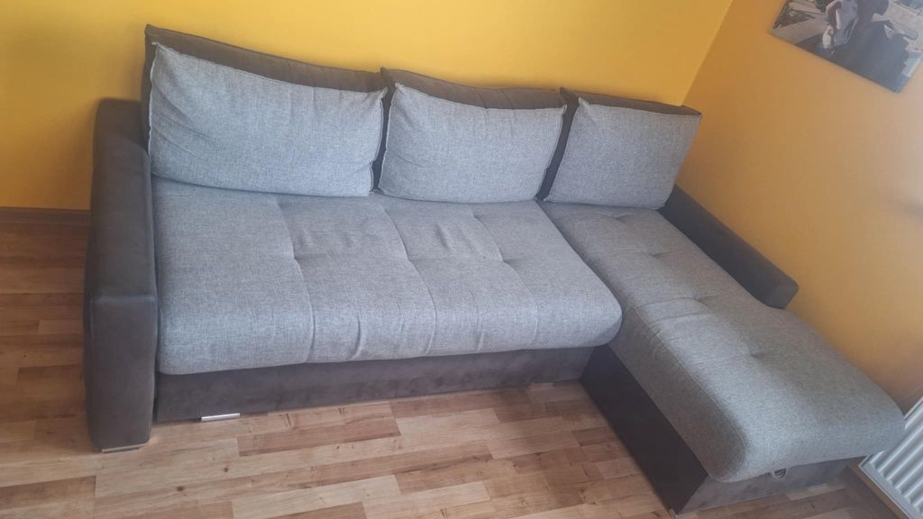 Narożnik z funkcją spania