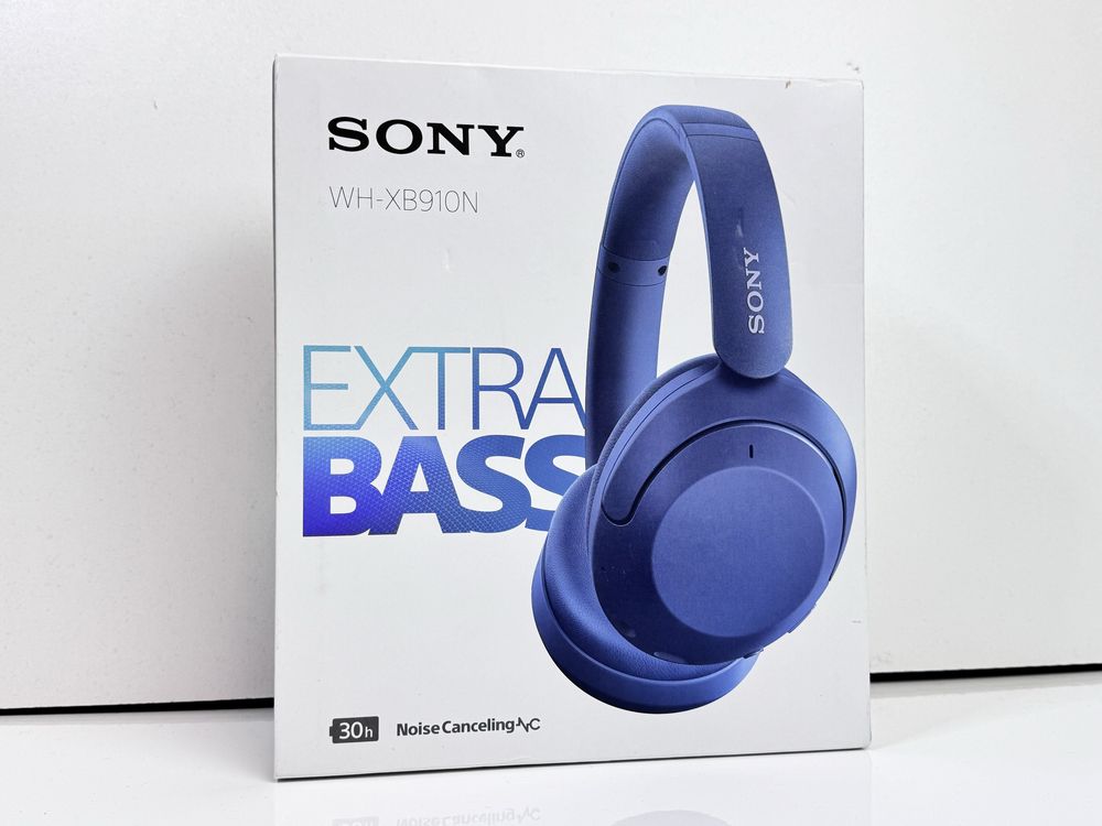 Нові Навушники  Sony WH-XB910N сині