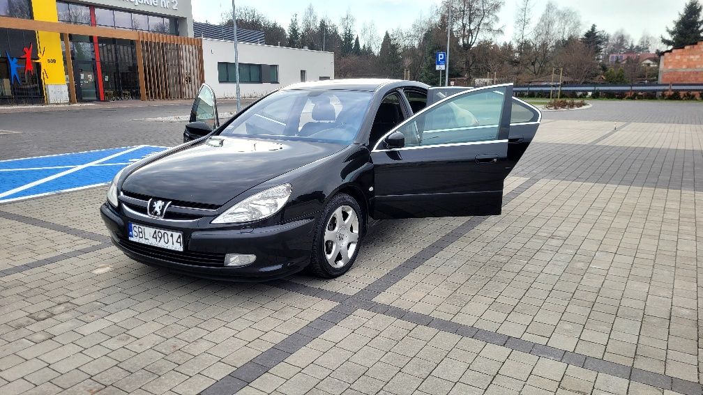 Peugot 607 3.0 207ps b.+gaz  nowa butla