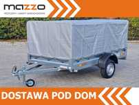 Neptun Neptun DOSTAWA Przyczepka 263x129x110cm N7-263 ptw PROMOCJA! Lekka przyczepa jednoosiowa ze stelażem i plandeką GN114  DOSTAWA! Przyczepka 263x129x110cm N7-263 ptw ZESTAW PROMOCYJNY!