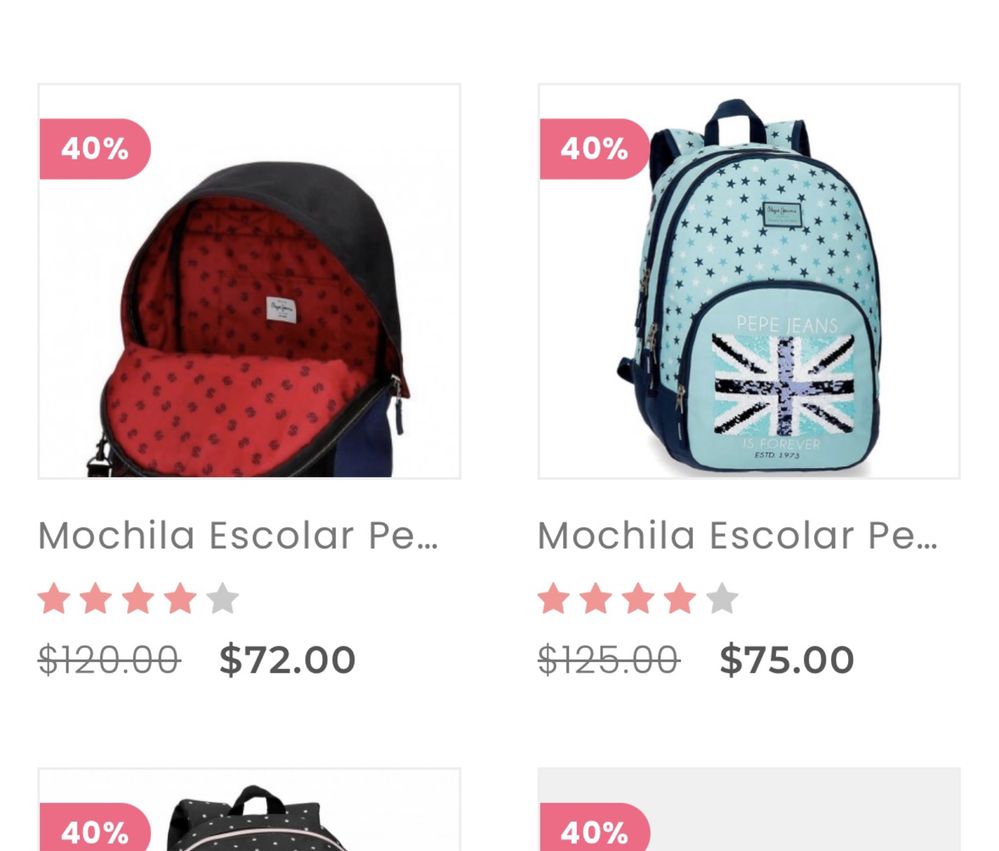 Рюкзак Mochila Escolar Pepe Jeans Cuore