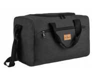 PETERSON torba podróżna kabinówka bagaż do samolotu 40x25x20 czarna!!