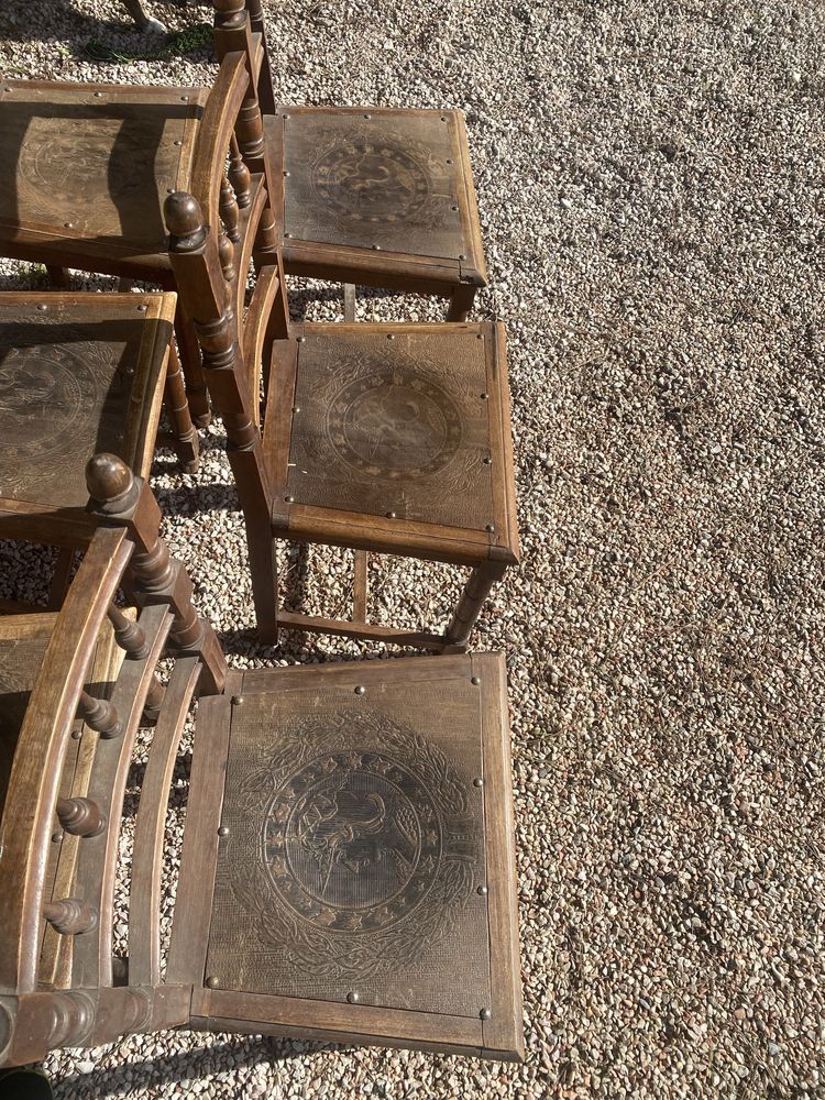Vendo lote de cadeiras antigas para restauro
