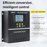 Controlador de carregamento solar MPPT    12V 24V 36V 48V