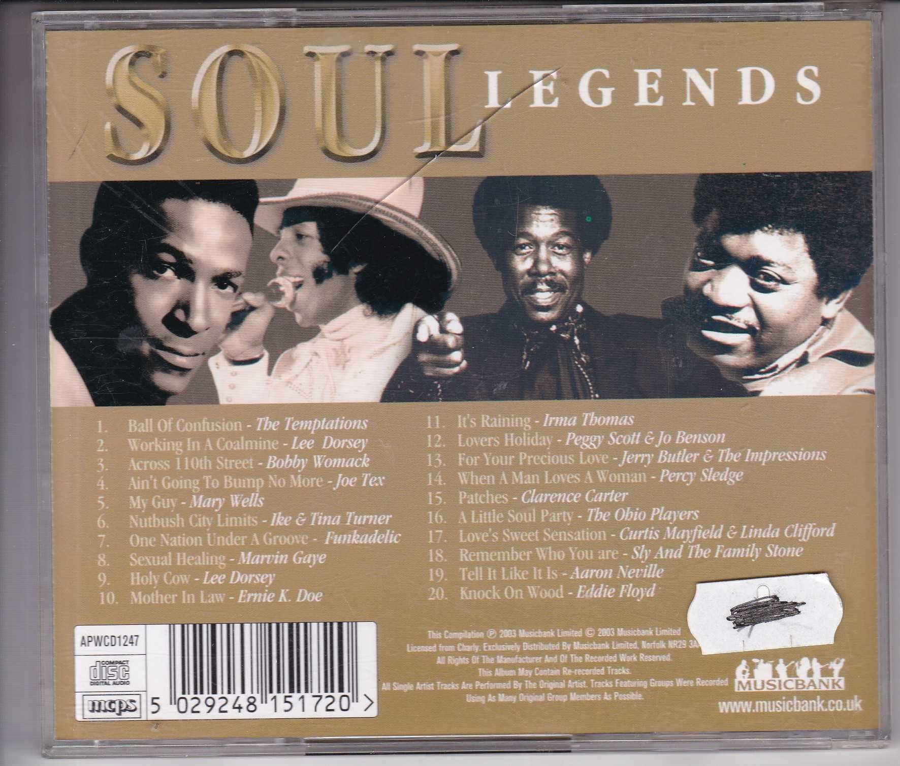 Soul Legends .  CD .