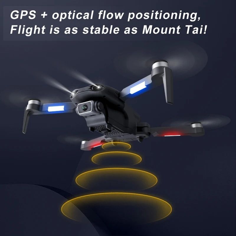 Dron F9 Pro GPS  3km zasięg  Wifi  2×kamera  Powrót , Śledzi