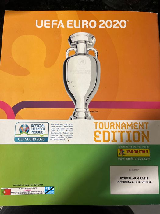 Caderneta do Euro 2020