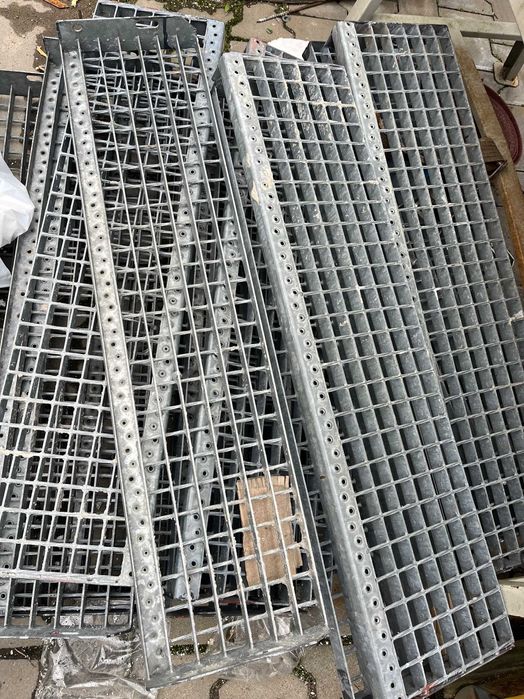 Stopnie WEMA 1000x270 mm ocynkowane 30x2 mm stopień stalowy, stopnice