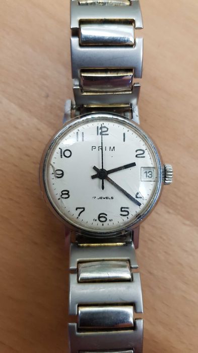 Mechaniczny zegarek *Prim*Czechosłowacja