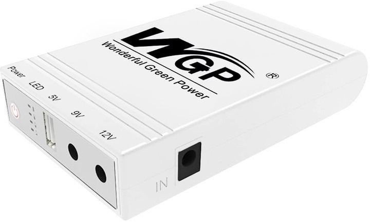 ДБЖ павербанк для роутера WGP (5V+9V+12V) 10400mAh