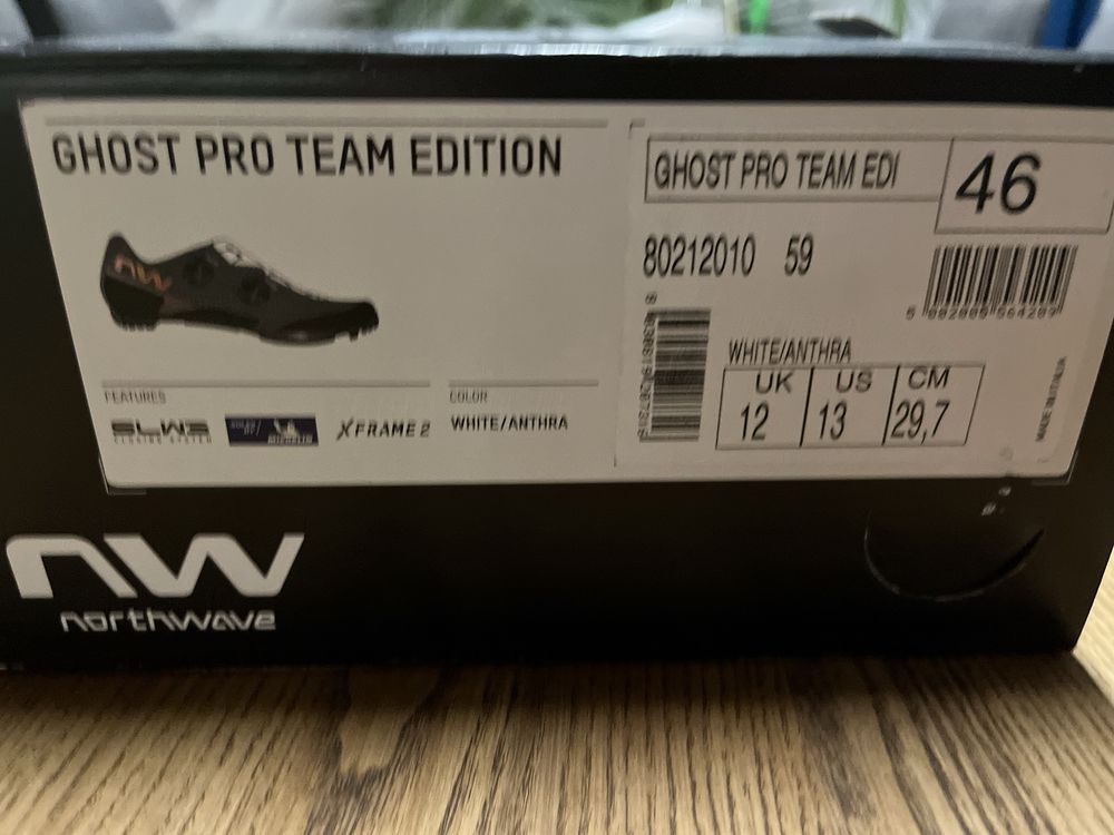 Buty mtb Northwave Ghost Pro Team Edition rozm. 46