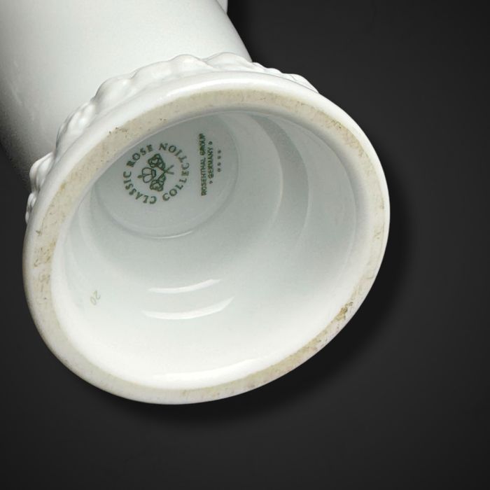 Wazon Rosenthal biała Maria bratki 15 cm b51/022245