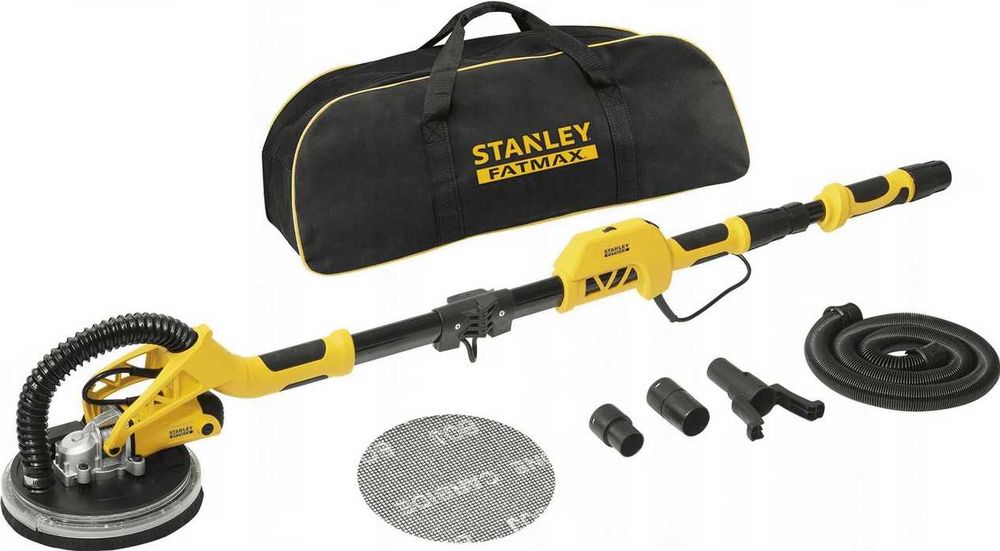 Szlifierka Stanley FATMAX 750W Ø225mm SFMEE500S-QS do gipsu+ akcesoria