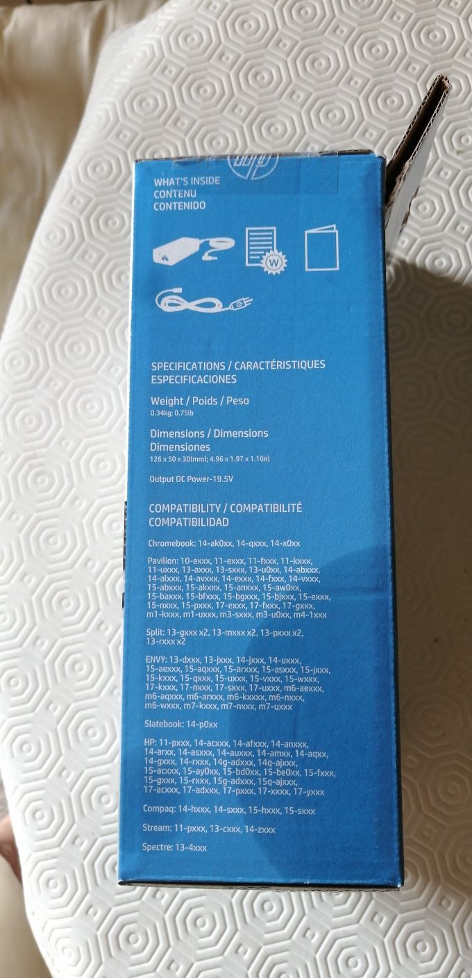 Carregador PC hp