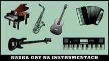 Lekcje / Nauka gry Pianino, Keyboard, Gitara, Bas, Akordeon, Saksofon