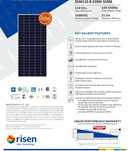 Painel Solar Risen Energy 540W-550W - Alta Eficiência