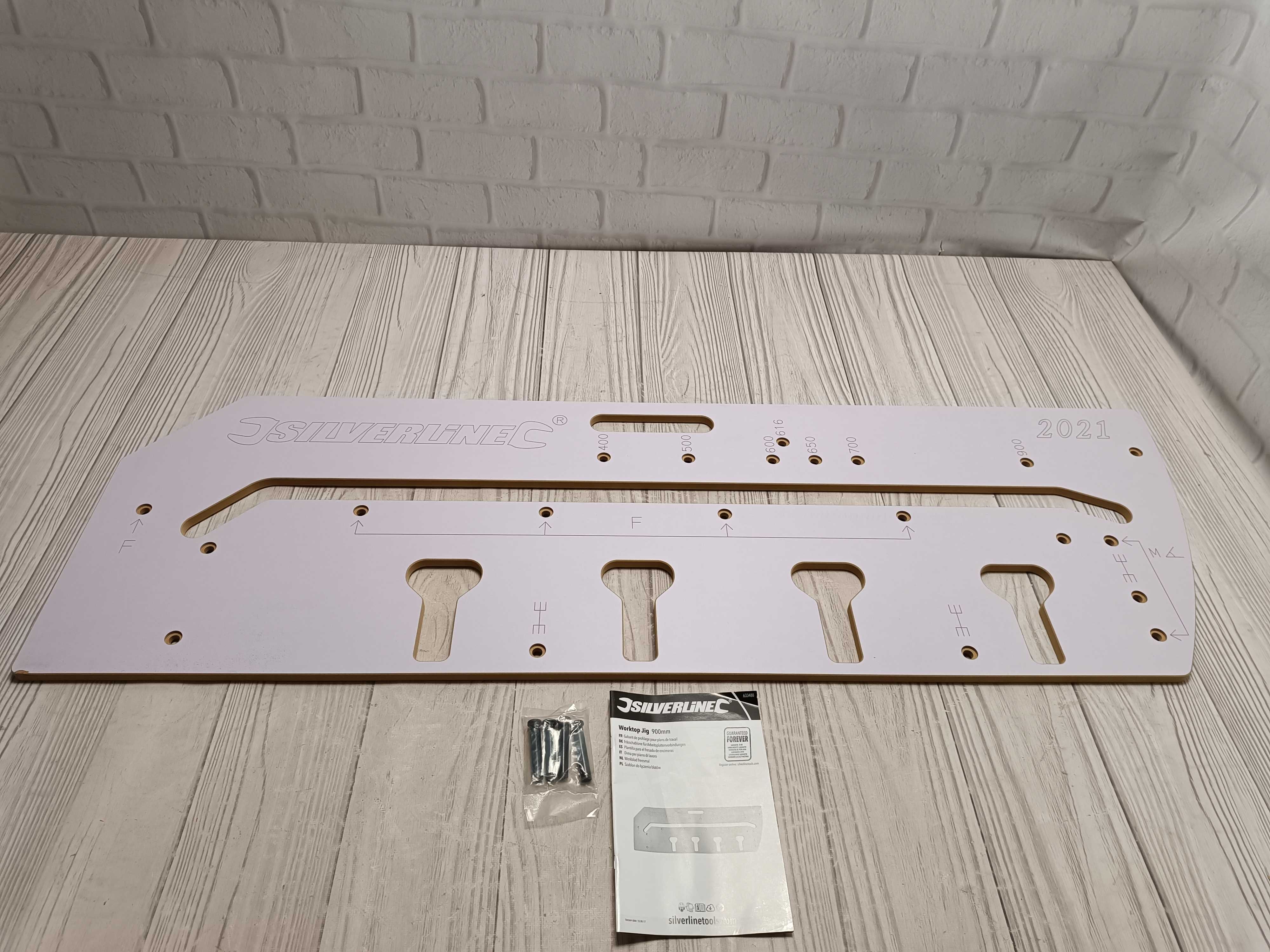 Silverline worktop jig 900 мм шаблон для з'єднань стільниць 900 мм