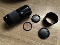 Обʼєктив Minolta Maxxum AF 70-210mm з світлофільтром , блендою на Sony