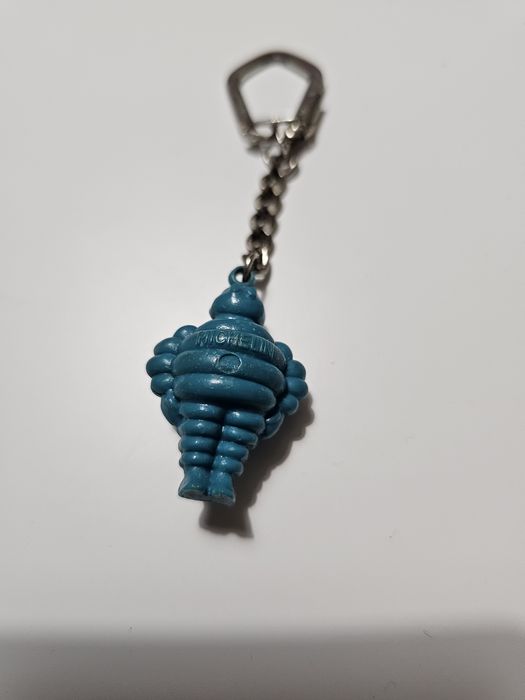Porta chave Michelin azul antigo