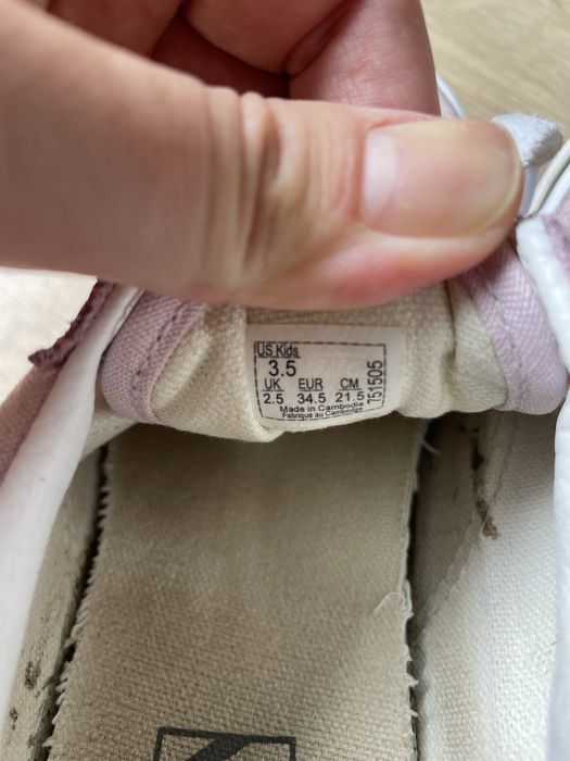Buty Vans dla dziewczynki 34,5