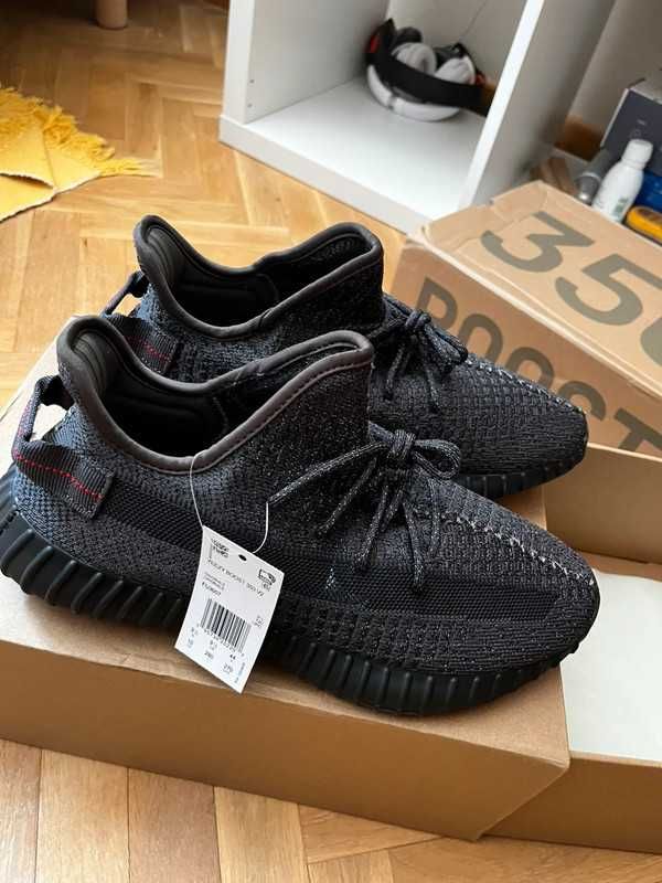 Czarny|Sportowe-Męskie adidasYeezy UnisexTrampki 42