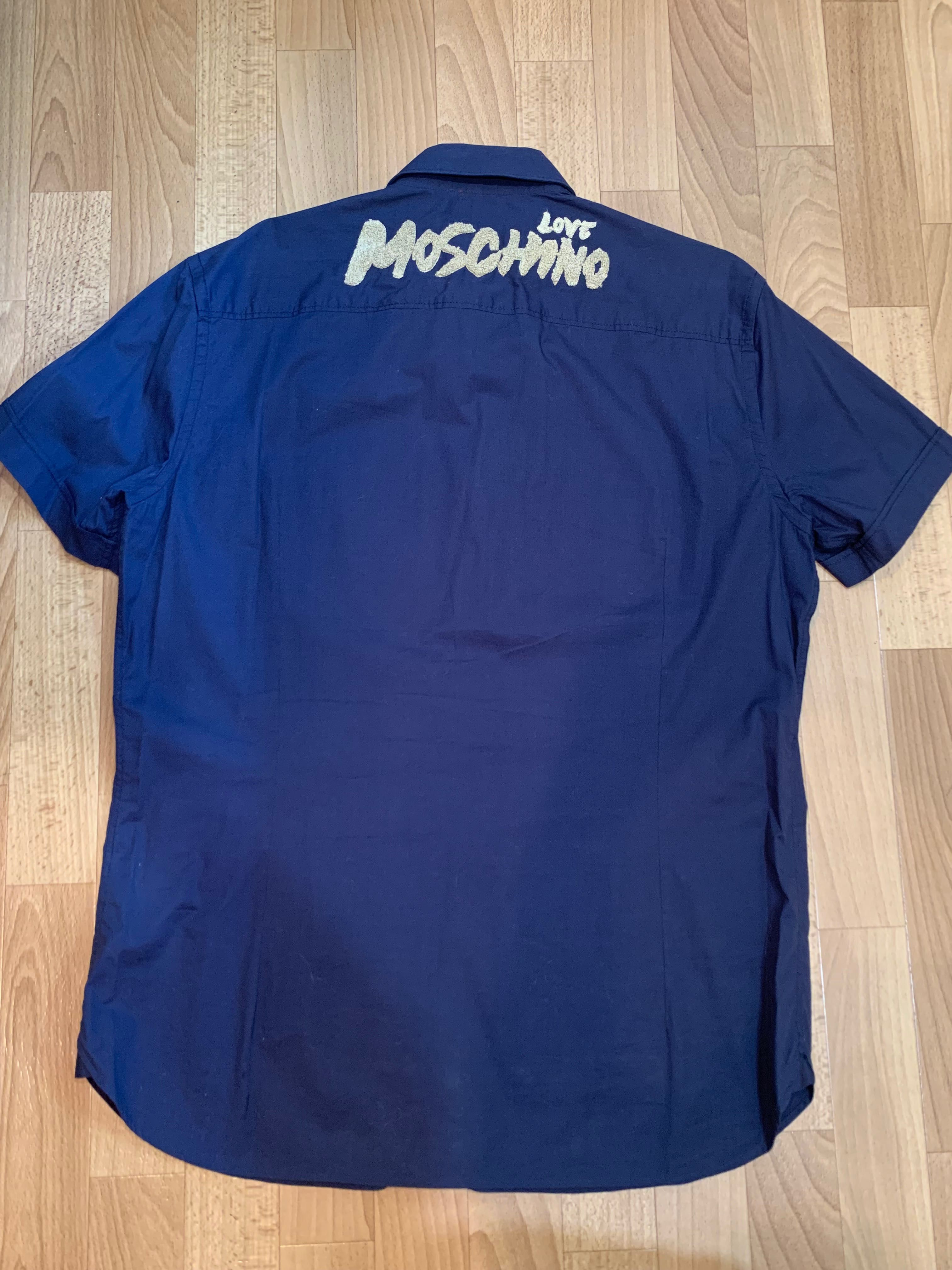 Рубашка Moschino love мужская