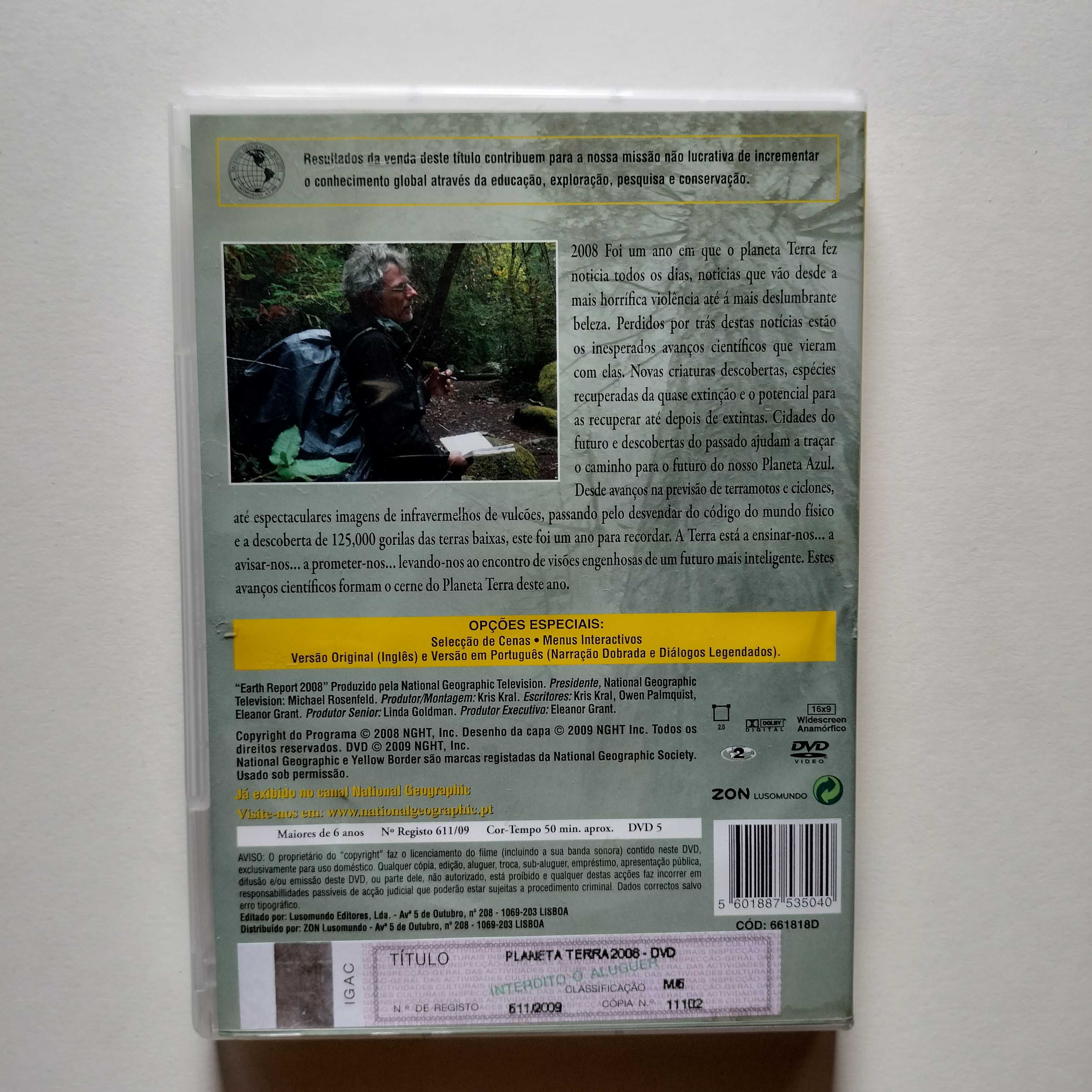 Planeta Terra, DVD