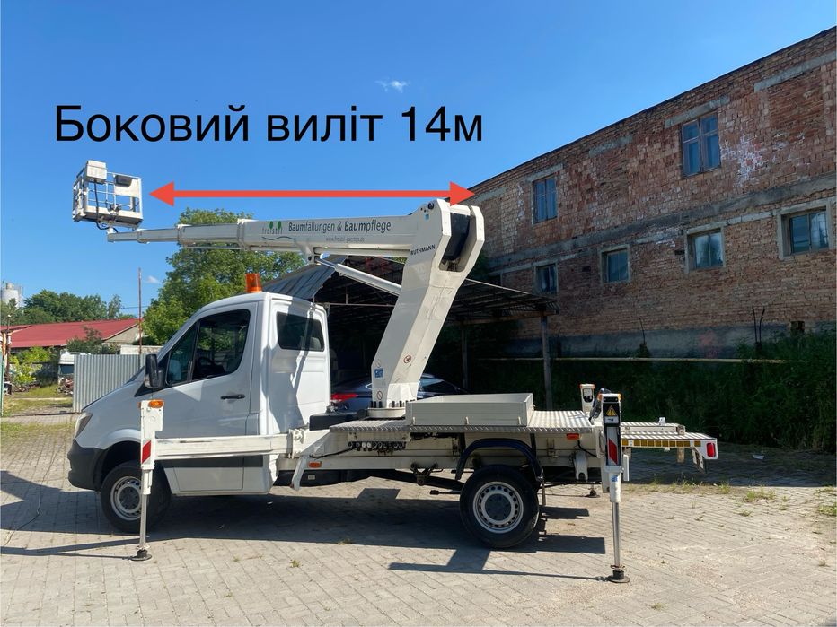 Автовишка послуги оренда 22м Борислав Дрогобич Трускавець Східниця