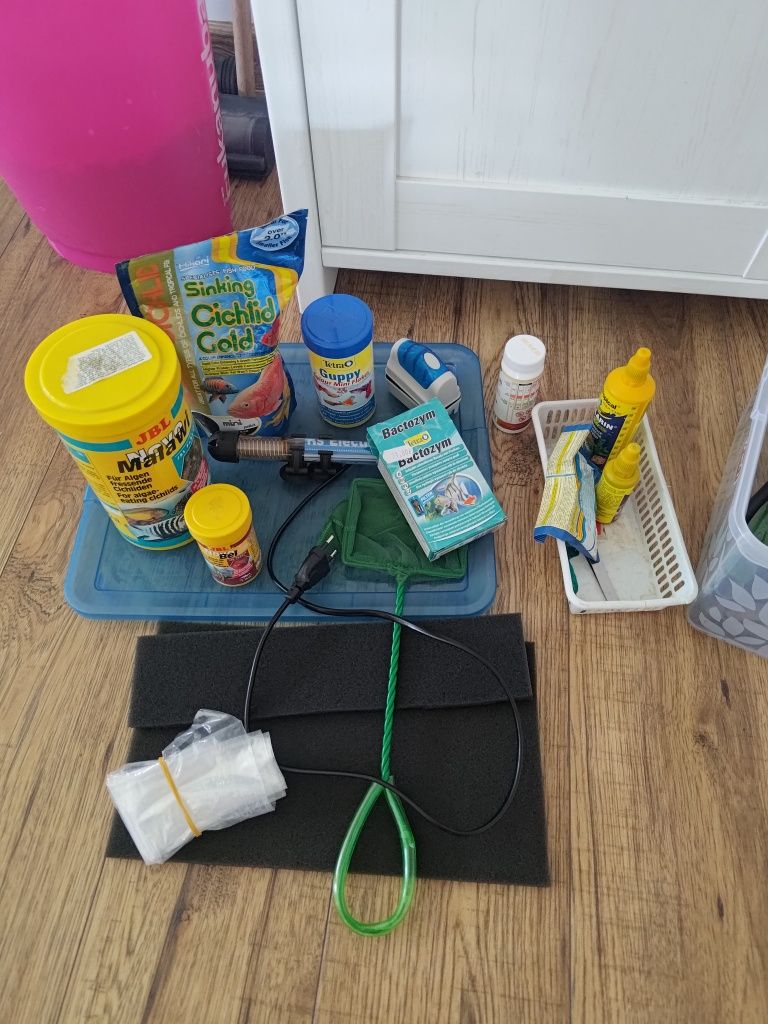 Akwarium 50l z szafką i oświetleniem