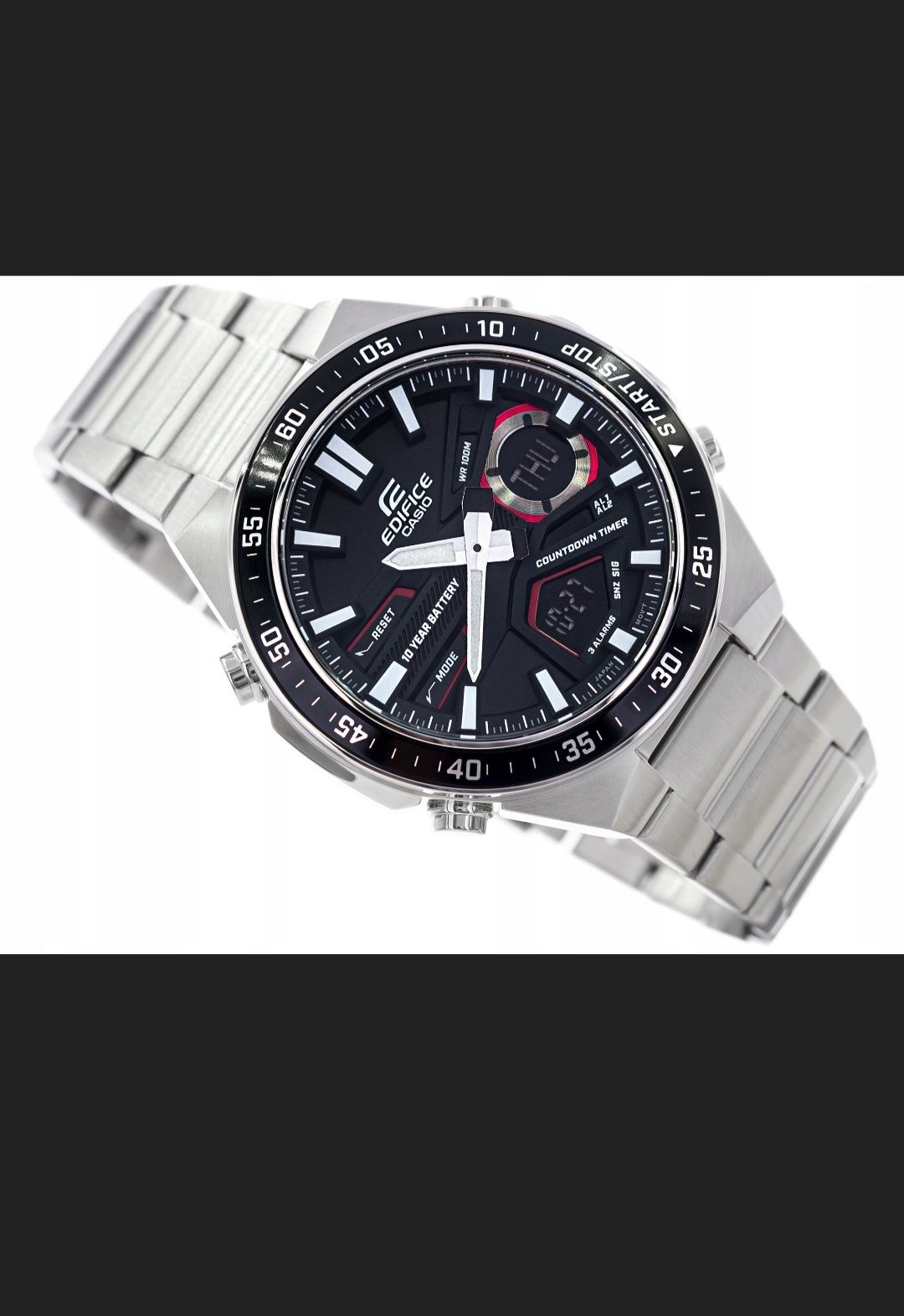Męski zegarek  Casio EFV-C110D-1A4VEF EDIFICE TIMER