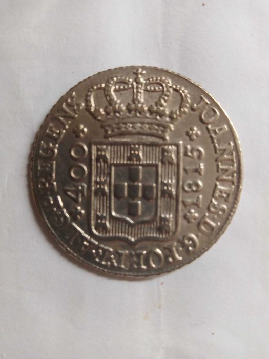 Moeda Monarquia 480 Reis D. João P. Regente 1815.