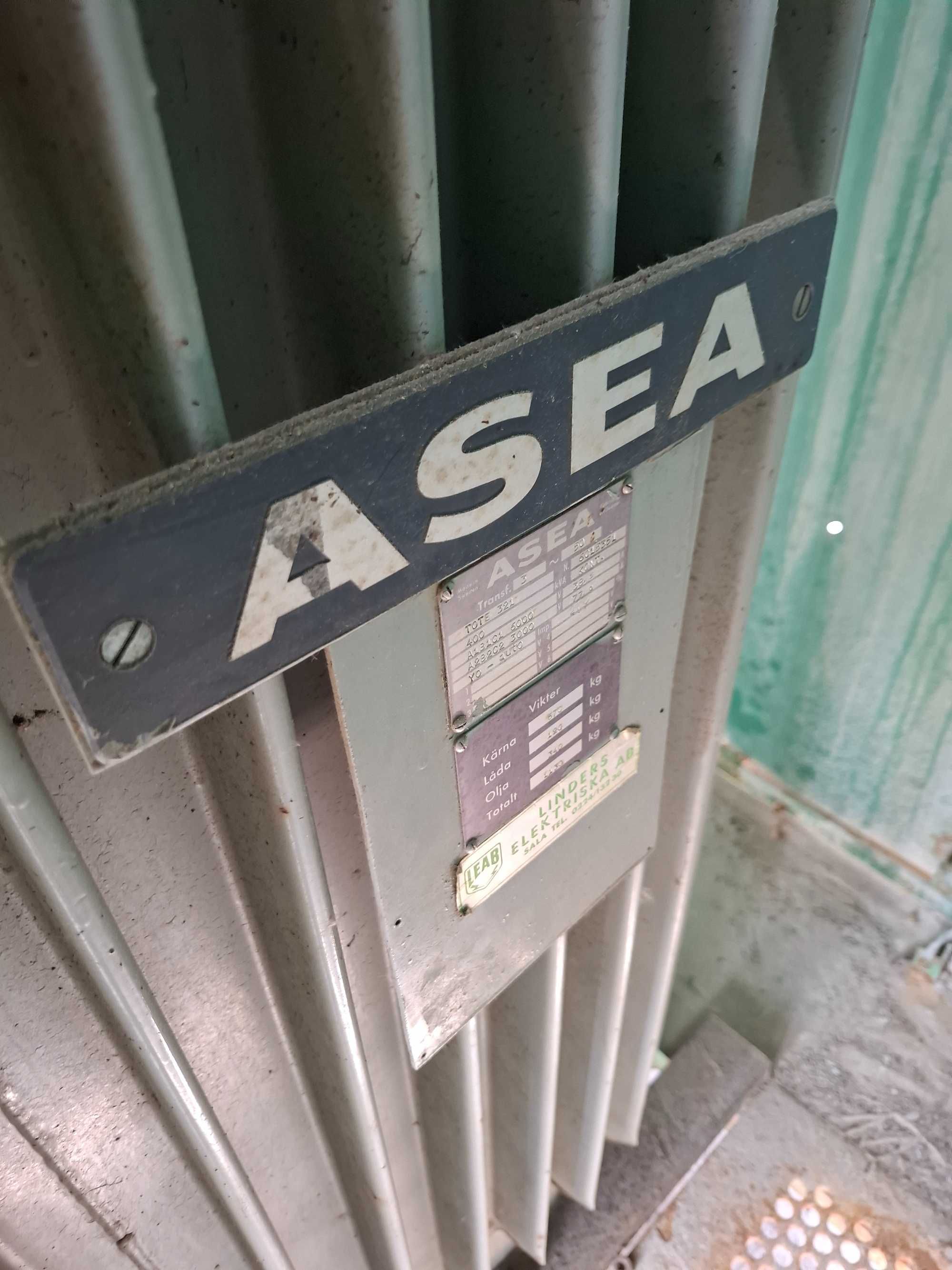 Transformator 400 KVA ASEA  Stacja transformatorowa kontenerowa
