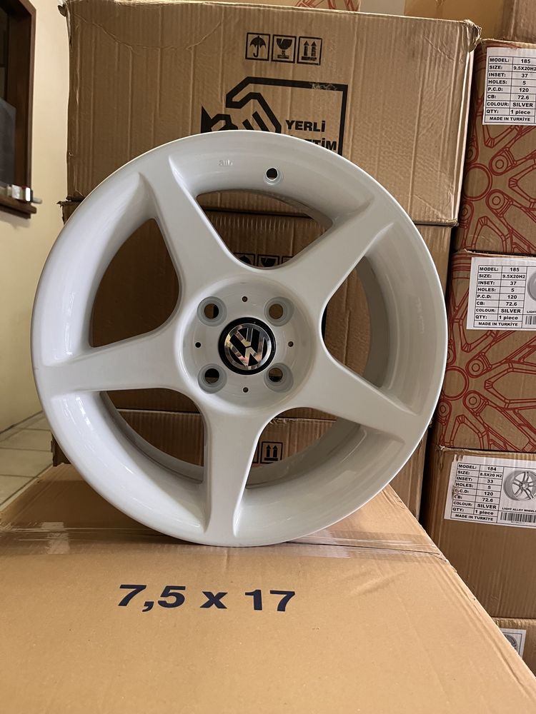 Jantes 15” 4x100 MiM Brancas “Speedline” renault clio Vw golf opel corsa nissan Toyota seat Ibiza