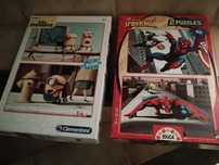 Puzzles dos minions, Homem Aranha e Sid Ciência