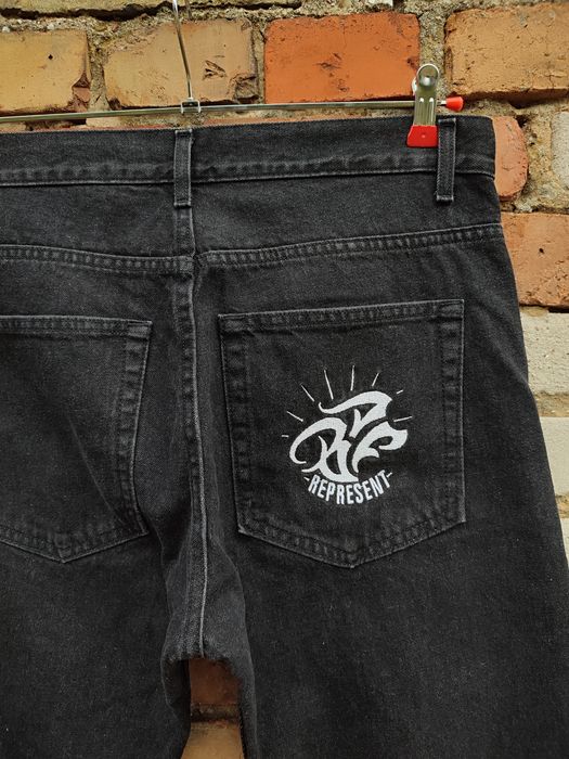 Męskie bawełniane spodnie jeansowe Braindeadfamilia