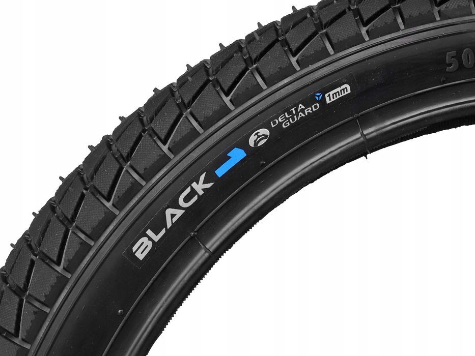 Black1 M-1500 16x2,0 opona 50-305 wkładka antyprzebicie BMX