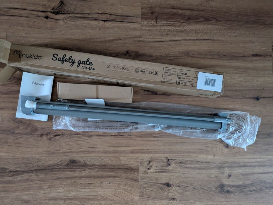 Porta barreira segurança 140cm para bebes/animais NOVA