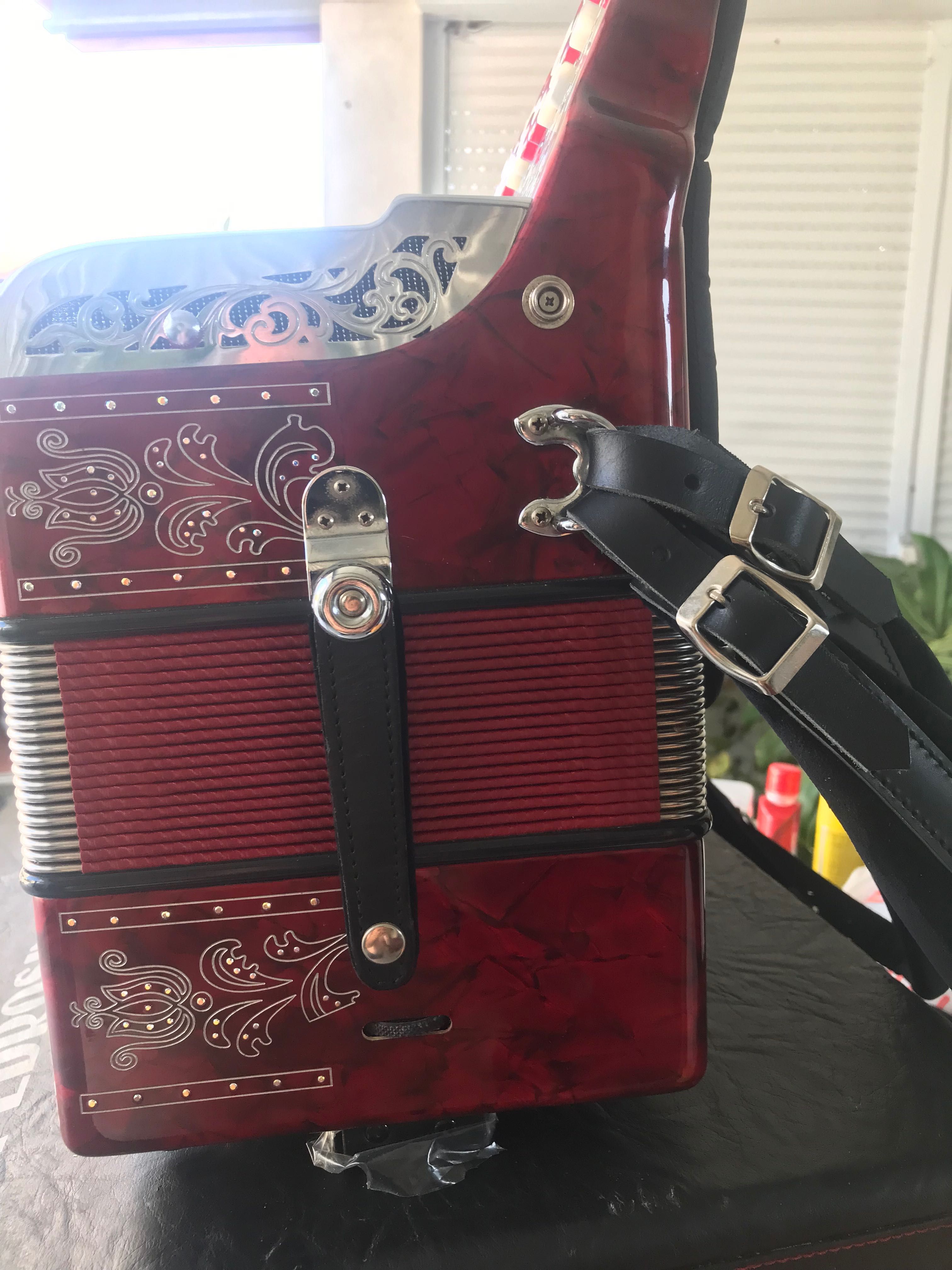 Vendo concertina em SOL DO FA  semi nova da Famosa marca Pedrosini